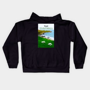 Visit Cornwall, UK Kids Hoodie